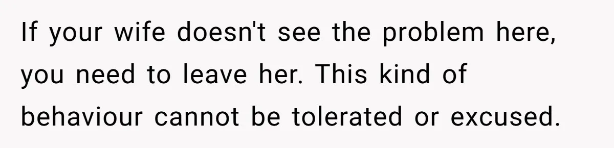 Grandma’s “Harmless Test” Backfires When Teen Calls Her Out And Dad Takes His Side If your wife doesn't see the problem here, you need to leave her. This kind of behaviour cannot be tolerated or excused.