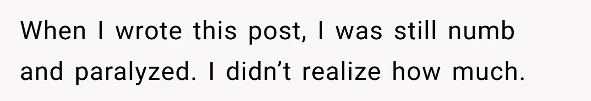 Grandma’s “Harmless Test” Backfires When Teen Calls Her Out And Dad Takes His Side When I wrote this post, I was still numb and paralyzed. I didn’t realize how much.
