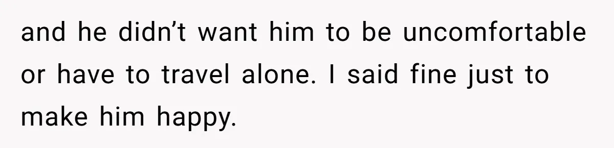 She Makes One Exception For Wedding Guest, Then Regrets It When He Brings A Stranger and he didn’t want him to be uncomfortable or have to travel alone. I said fine just to make him happy.