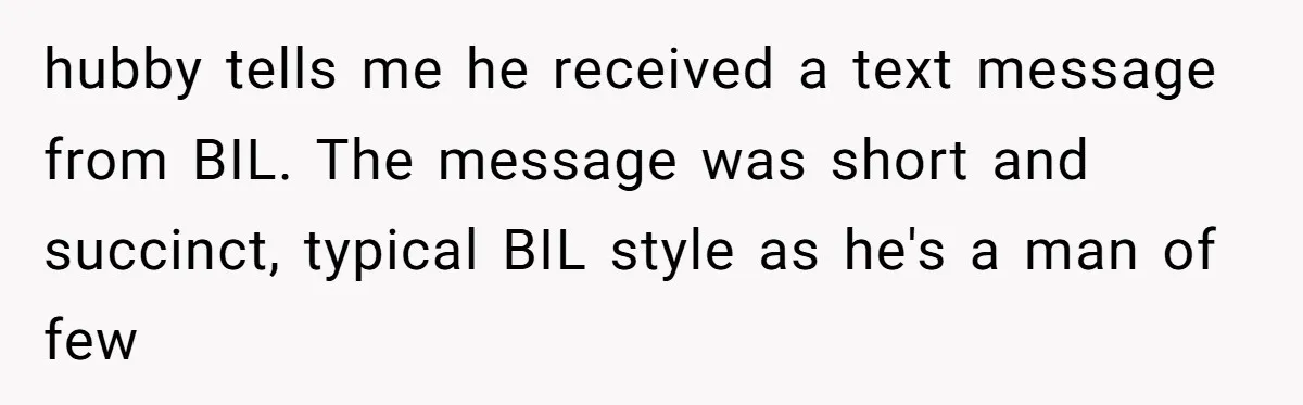 Family Drama Over $50 of Leftover Paint After Thousands Spent on Niblings hubby tells me he received a text message from BIL. The message was short and succinct, typical BIL style as he's a man of few