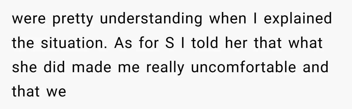Secret "Finsta" Drama: When Your Bestie Pretends to Be Your Girlfriend Online were pretty understanding when I explained the situation. As for S I told her that what she did made me really uncomfortable and that we