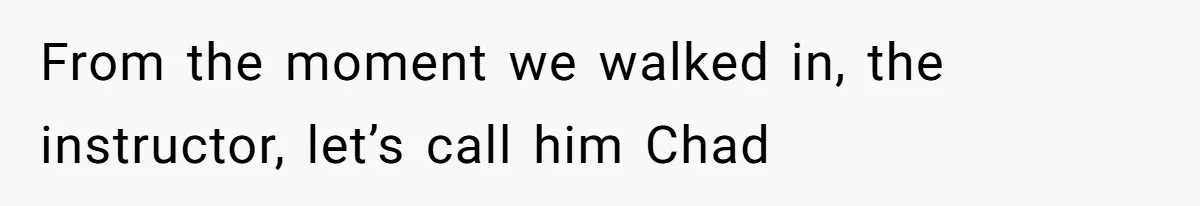 Mom Pulls Daughter Out Of Yoga Class After Instructor Gets Inappropriate From the moment we walked in, the instructor, let’s call him Chad