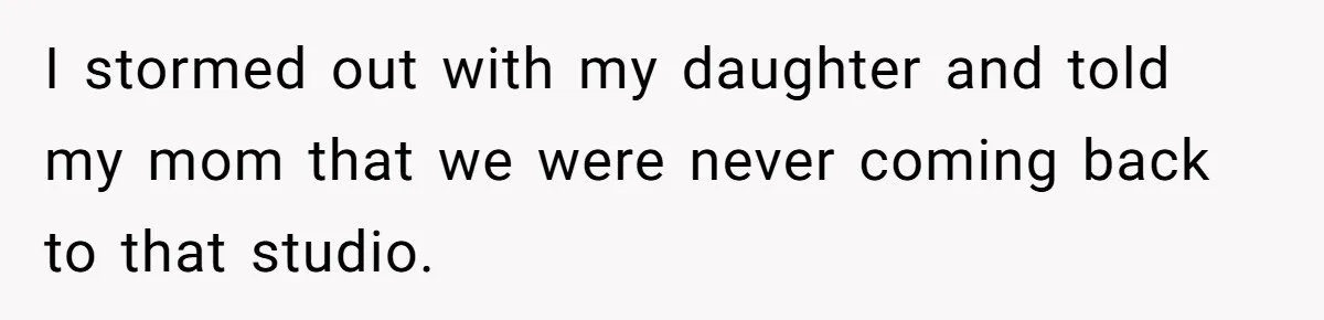 Mom Pulls Daughter Out Of Yoga Class After Instructor Gets Inappropriate I stormed out with my daughter and told my mom that we were never coming back to that studio.