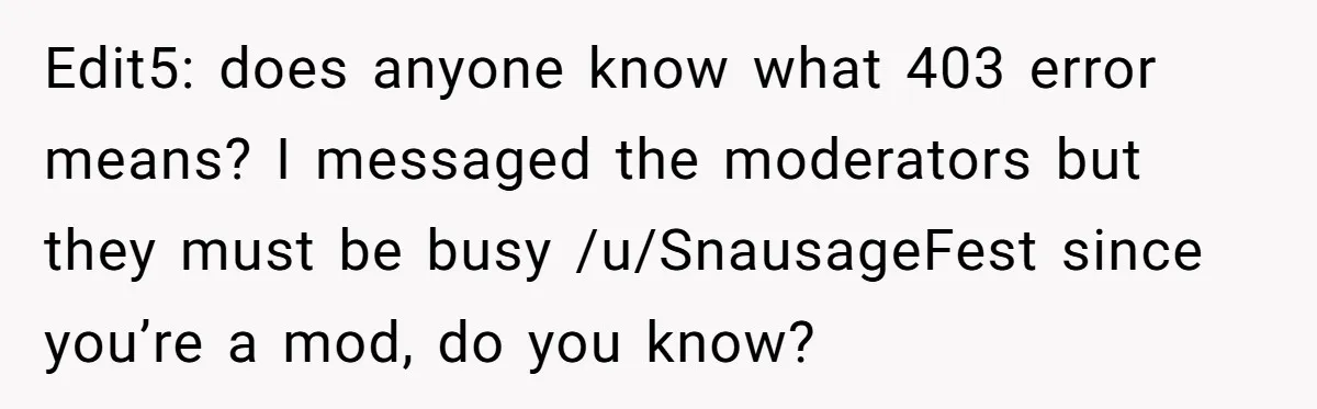 Dad Spends Daughter’s College Fund To Buy His Childhood Truck, Wife And Family Are Furious Edit5: does anyone know what 403 error means? I messaged the moderators but they must be busy /u/SnausageFest since you’re a mod, do you know?