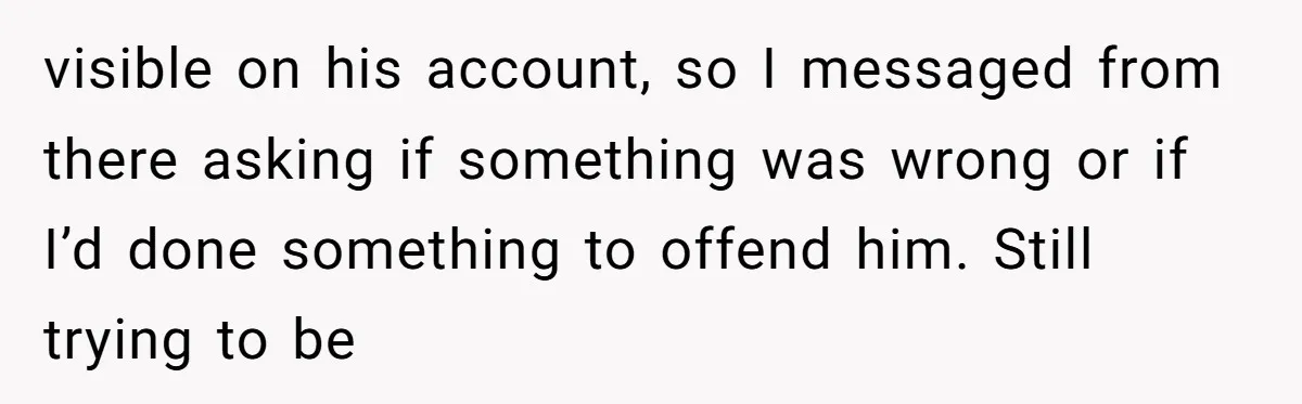 Ghosting, Blocking, and Unhinged Texts: A Farrier’s Exit Left This Horse Owner Completely Confused visible on his account, so I messaged from there asking if something was wrong or if I’d done something to offend him. Still trying to be