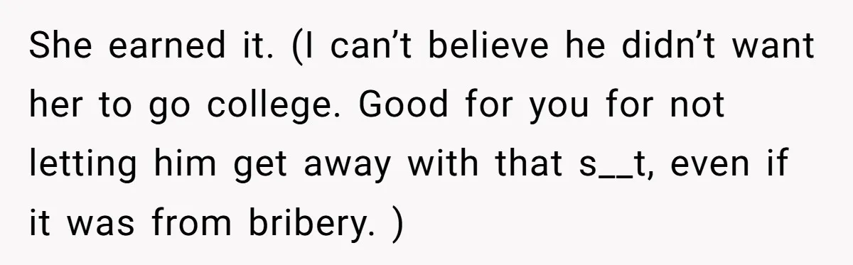 Father Tells Son He’ll Inherit The Family Business, But Secretly Plans To Give It To Daughter-In-Law She earned it. (I can’t believe he didn’t want her to go college. Good for you for not letting him get away with that s__t, even if it was from...