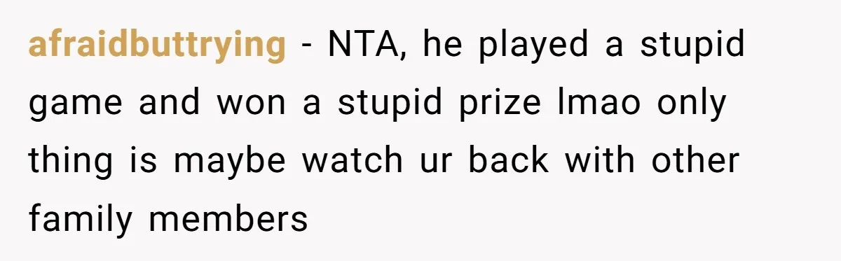 Man Calls Police On His Brother For Stealing Pride Flag afraidbuttrying − NTA, he played a stupid game and won a stupid prize lmao only thing is maybe watch ur back with other family members