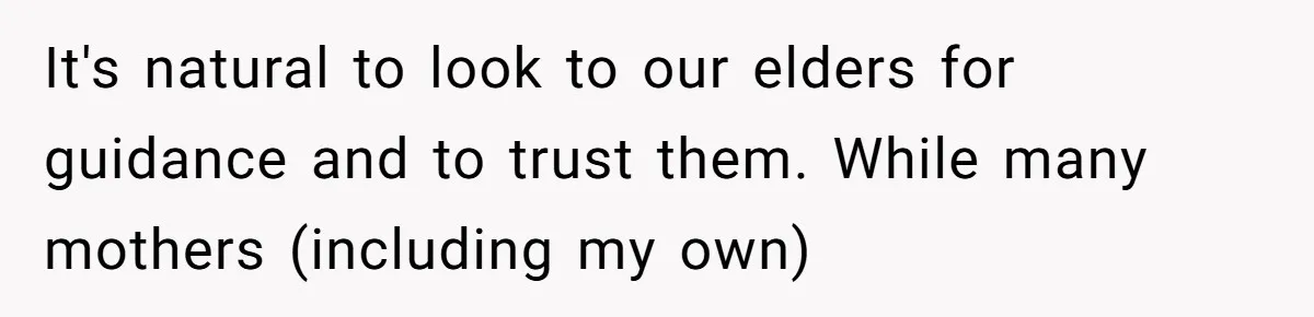 Mom Lets Grandma Use Whiskey On Baby, Husband Freaks Out And Bans Visits It's natural to look to our elders for guidance and to trust them. While many mothers (including my own)