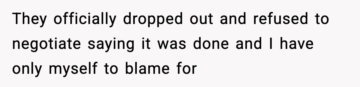 Man Refuses To Let Family Meet His Daughter After They Abandoned His Wedding Over Pregnancy They officially dropped out and refused to negotiate saying it was done and I have only myself to blame for