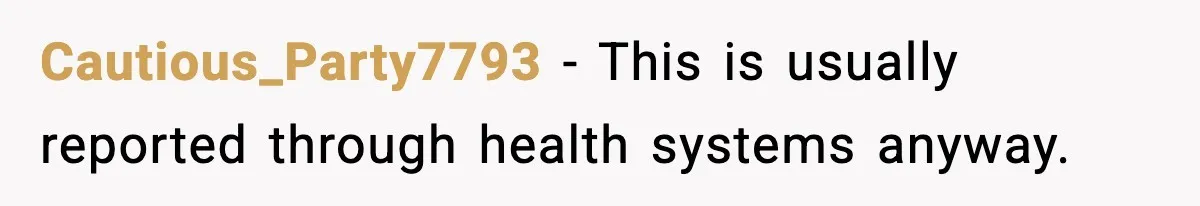 Ex Returns A Year Later After STI Damage, Blames Man For Silence Cautious_Party7793 - This is usually reported through health systems anyway.