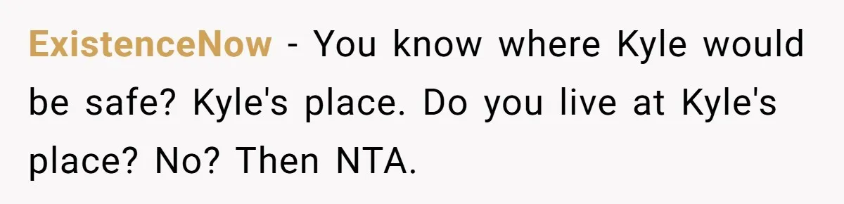 Roommate Demands Woman Remove All Allergen Foods For Boyfriend Who Doesn’t Live There, She Snaps ExistenceNow − You know where Kyle would be safe? Kyle's place. Do you live at Kyle's place? No? Then NTA.