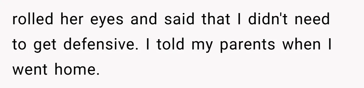 "Is That Real?" Teen Defends Spanish Medical Care Against Arrogant School Nurse rolled her eyes and said that I didn't need to get defensive. I told my parents when I went home.