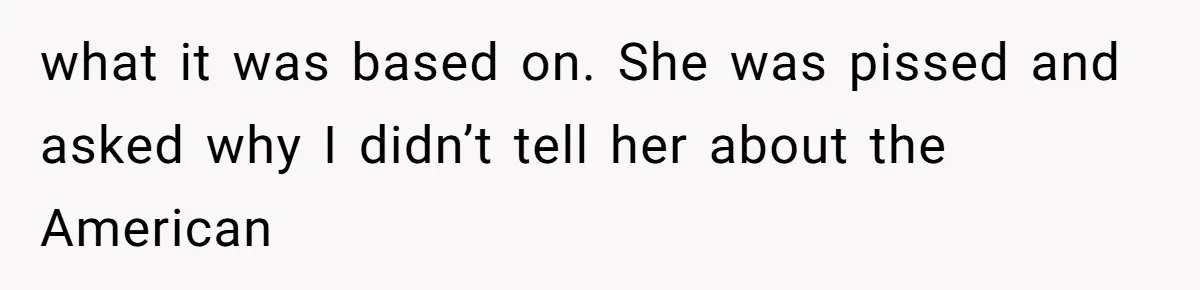 "Is That Real?" Teen Defends Spanish Medical Care Against Arrogant School Nurse what it was based on. She was pissed and asked why I didn’t tell her about the American