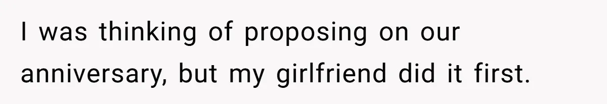 Man Yells “HELL YEAH” To Proposal, Accidentally Ruins Baby’s Beach Nap I was thinking of proposing on our anniversary, but my girlfriend did it first.
