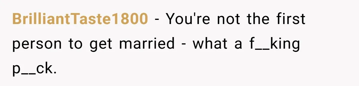 Man Yells “HELL YEAH” To Proposal, Accidentally Ruins Baby’s Beach Nap BrilliantTaste1800 − You're not the first person to get married - what a f__king p__ck.