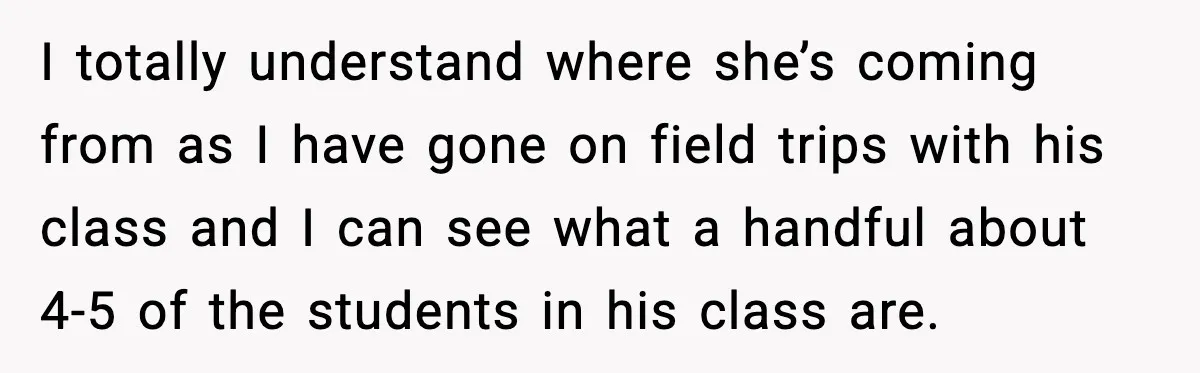 Mom Confronts School After Son Cries Daily Over Lost Recess I totally understand where she’s coming from as I have gone on field trips with his class and I can see what a handful about 4-5 of the students in...