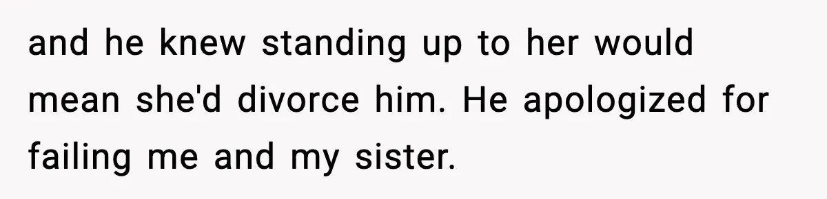 Groom Uninvites Family After Mom Calls Fiancée A Gold Digger and he knew standing up to her would mean she'd divorce him. He apologized for failing me and my sister.