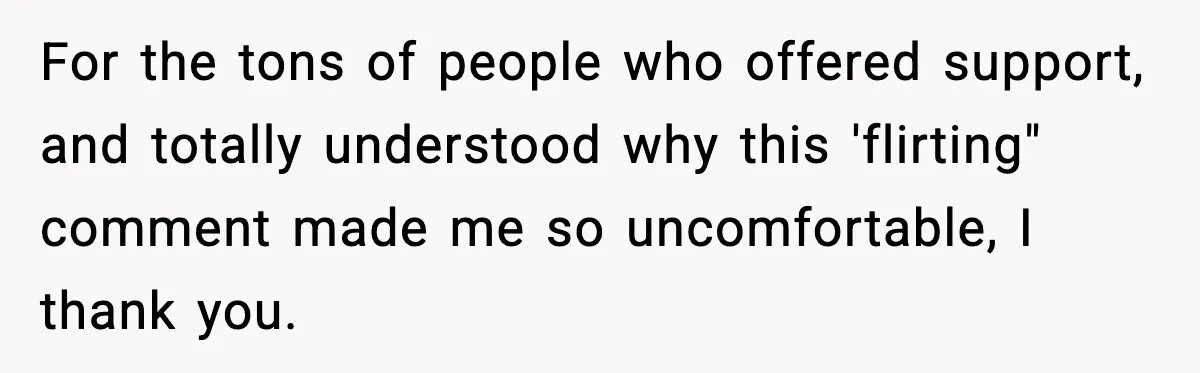 Mom Calls Out MIL After She Says Her Baby Is “Flirting” For the tons of people who offered support, and totally understood why this 'flirting" comment made me so uncomfortable, I thank you.