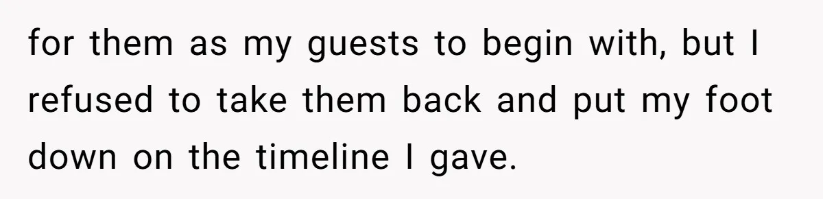 She Kicks Brother Out After He Steals Her Piano, Now Family Calls Her Cruel for them as my guests to begin with, but I refused to take them back and put my foot down on the timeline I gave.
