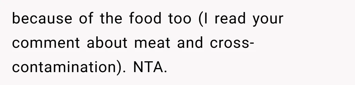 Girlfriend Uses A Bathroom Trick To Avoid Smells, Boyfriend’s Dad Wakes Everyone In A Panic because of the food too (I read your comment about meat and cross-contamination). NTA.