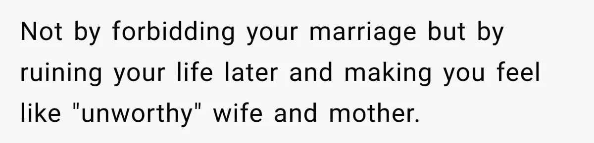 Woman Refuses Boyfriend’s Family Tradition Where Future Daughters-In-Law Must Pass A “Wife Test” Not by forbidding your marriage but by ruining your life later and making you feel like "unworthy" wife and mother.