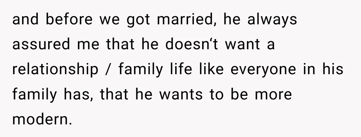 Woman Refuses Boyfriend’s Family Tradition Where Future Daughters-In-Law Must Pass A “Wife Test” and before we got married, he always assured me that he doesn‘t want a relationship / family life like everyone in his family has, that he wants to be more...
