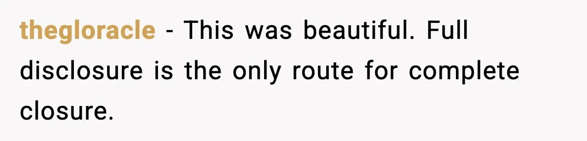 Man Lies To His Mum About Breakup, So His Ex Sends Proof Of His Affairs thegloracle - This was beautiful. Full disclosure is the only route for complete closure.