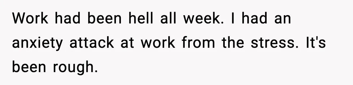 Gardener Devastated After MIL Harvests Entire Cherry Crop While She Was At Work Work had been hell all week. I had an anxiety attack at work from the stress. It's been rough.