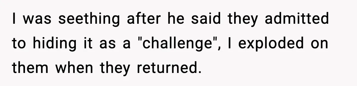 Woman Uninvites Family From Her Wedding After They Prank Her Fiance By Hiding His Inhaler I was seething after he said they admitted to hiding it as a "challenge", I exploded on them when they returned.