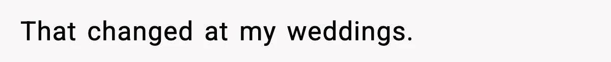Woman Tells MIL She “Made Her Choice” After Years of Siding With Husband’s Ex That changed at my weddings.