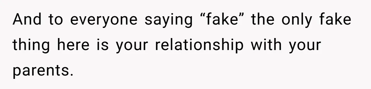 She Hid Her French Skills Out Of Insecurity, Now Her Cheating Boyfriend Says He Can’t Trust Her And to everyone saying “fake” the only fake thing here is your relationship with your parents.