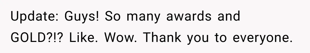 Man Calls Tow Truck On Car Blocking His Garage, Neighbor Shows Up Furious Update: Guys! So many awards and GOLD?!? Like. Wow. Thank you to everyone.