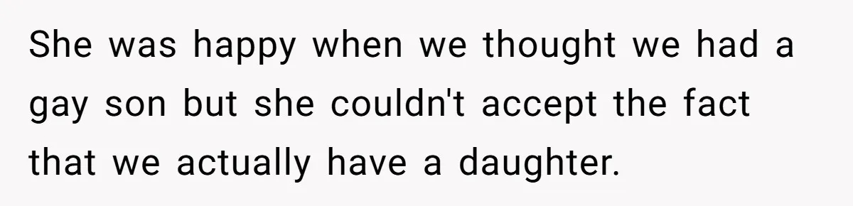 Father Calls Out Ex Wife After She Sabotages Daughter’s Hair And Plays Victim Online She was happy when we thought we had a gay son but she couldn't accept the fact that we actually have a daughter.