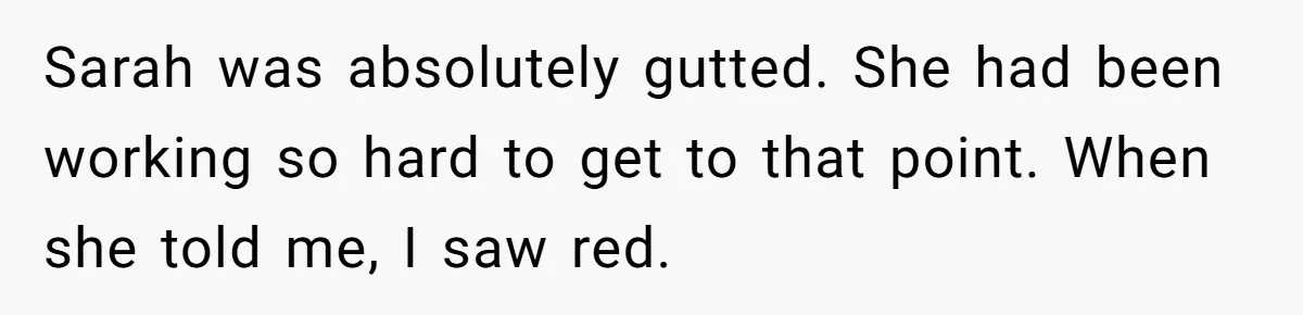 Father Calls Out Ex Wife After She Sabotages Daughter’s Hair And Plays Victim Online Sarah was absolutely gutted. She had been working so hard to get to that point. When she told me, I saw red.