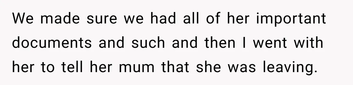 Father Calls Out Ex Wife After She Sabotages Daughter’s Hair And Plays Victim Online We made sure we had all of her important documents and such and then I went with her to tell her mum that she was leaving.