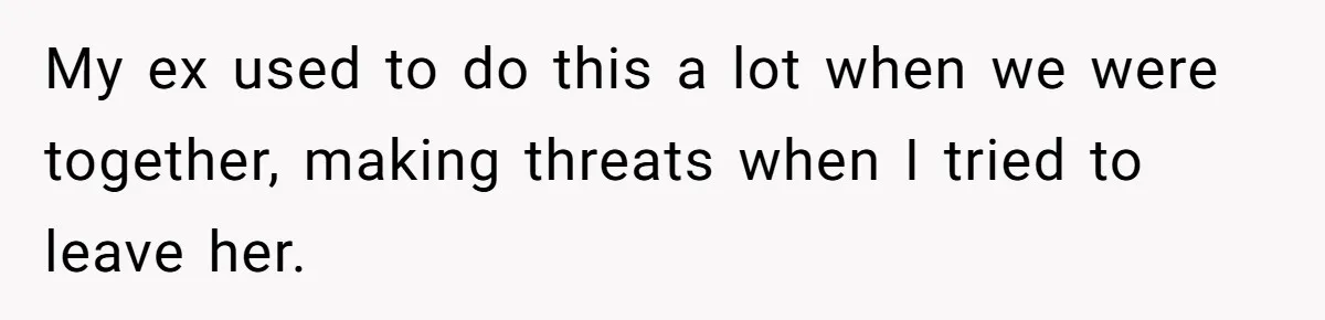 Father Calls Out Ex Wife After She Sabotages Daughter’s Hair And Plays Victim Online My ex used to do this a lot when we were together, making threats when I tried to leave her.