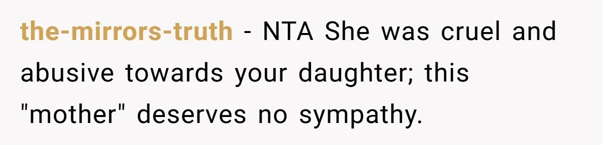 Father Calls Out Ex Wife After She Sabotages Daughter’s Hair And Plays Victim Online the-mirrors-truth − NTA She was cruel and abusive towards your daughter; this "mother" deserves no sympathy.
