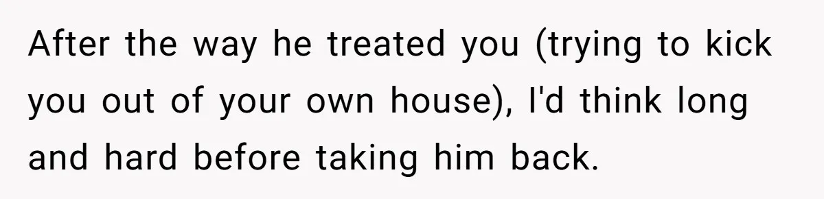 Man Dumps 20 Pounds Of Candy In Kids’ Bags, Then Tells Girlfriend To Fix His Mess After the way he treated you (trying to kick you out of your own house), I'd think long and hard before taking him back.