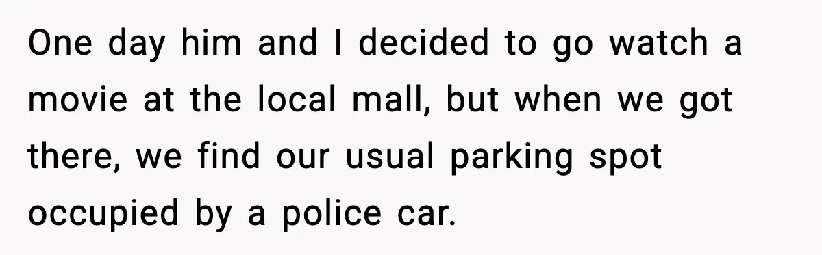 Cop Parks in Handicap Spot, Then Gets a Brutal Reality Check Hours Later One day him and I decided to go watch a movie at the local mall, but when we got there, we find our usual parking spot occupied by a police...