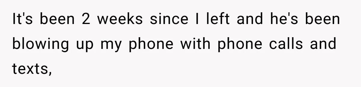 Husband Secretly Gave Away Toddler’s Ashes After Wife Said No, Calls It “Not A Big Deal” It's been 2 weeks since I left and he's been blowing up my phone with phone calls and texts,