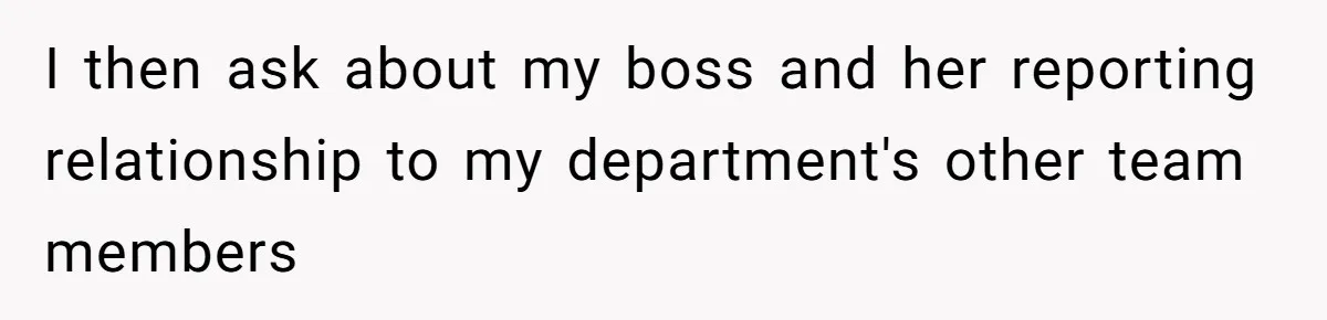 Boss Forbids Employee From Emailing Upper Management, So Her Own Rule Ends Up Exposing Her I then ask about my boss and her reporting relationship to my department's other team members