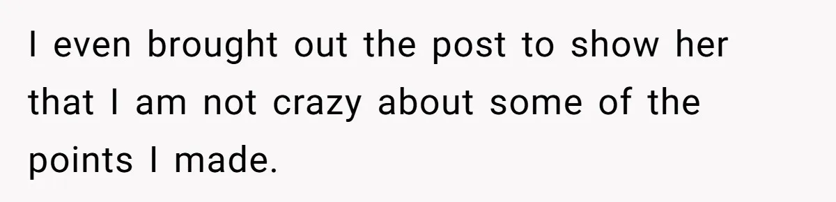 Woman Calls Out Best Friend After Bride Says Her Baby Bump Will “Ruin” Wedding Pictures I even brought out the post to show her that I am not crazy about some of the points I made.