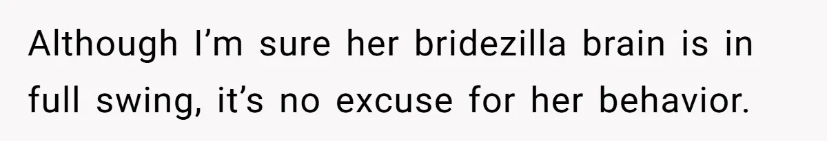 Woman Calls Out Best Friend After Bride Says Her Baby Bump Will “Ruin” Wedding Pictures Although I’m sure her bridezilla brain is in full swing, it’s no excuse for her behavior.