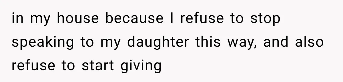 How One Parent’s Attempt to Keep Their Culture Alive Became a Source of Sibling Bitterness in my house because I refuse to stop speaking to my daughter this way, and also refuse to start giving