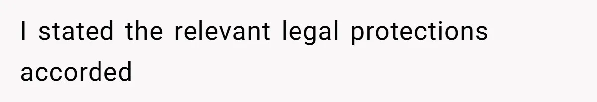Employee Reports HR Rep For Accusing Them Of Taking Drugs During Zoom Meeting, Rep Gets Suspended I stated the relevant legal protections accorded
