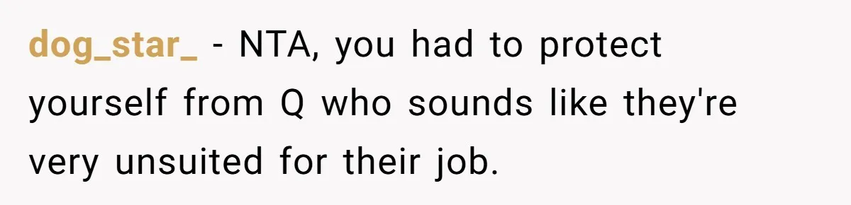 Employee Reports HR Rep For Accusing Them Of Taking Drugs During Zoom Meeting, Rep Gets Suspended dog_star_ − NTA, you had to protect yourself from Q who sounds like they're very unsuited for their job.