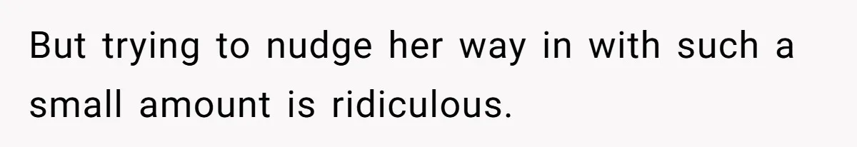 Stepmom Pays 70% For Car, Bio Mom Wants 5% Credit And A Joint Announcement But trying to nudge her way in with such a small amount is ridiculous.