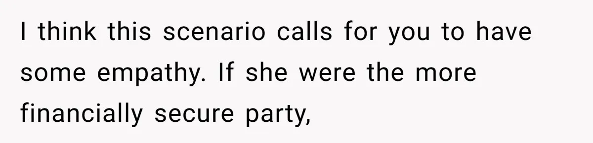 Stepmom Pays 70% For Car, Bio Mom Wants 5% Credit And A Joint Announcement I think this scenario calls for you to have some empathy. If she were the more financially secure party,