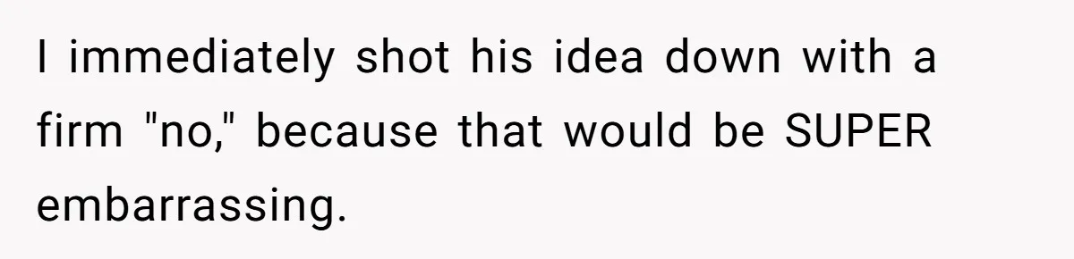 Man Says He Knows Japanese Culture Better, Wife Disagrees Publicly I immediately shot his idea down with a firm "no," because that would be SUPER embarrassing.