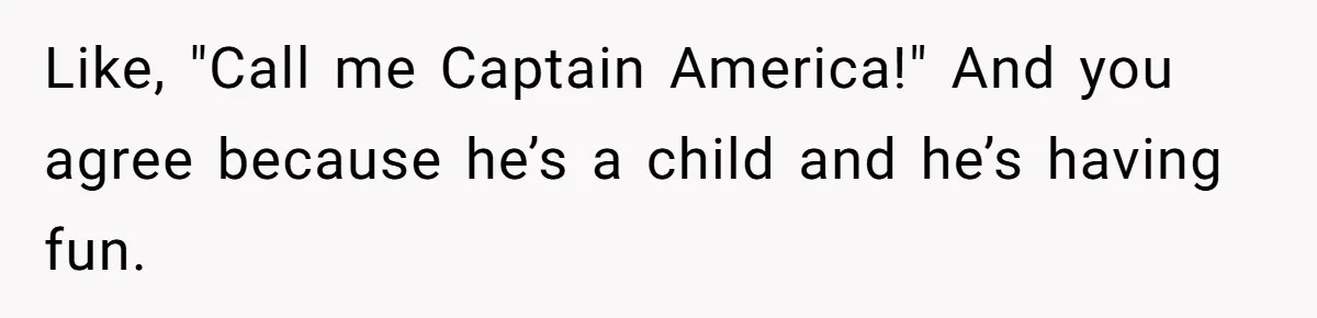 Man Says He Knows Japanese Culture Better, Wife Disagrees Publicly Like, "Call me Captain America!" And you agree because he’s a child and he’s having fun.